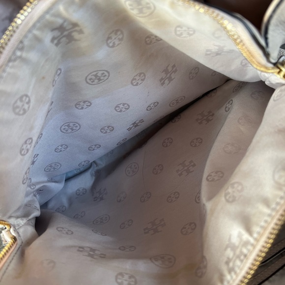 Tory Burch Cream Tote Bag - Picture 7 of 9